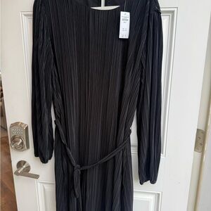 Abercrombie & Fitch Black Long Sleeve Dress